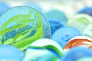 Marbles in Blue (Copyright: István Sass)