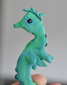 Fimo Seepferdchen (lufthärtend)